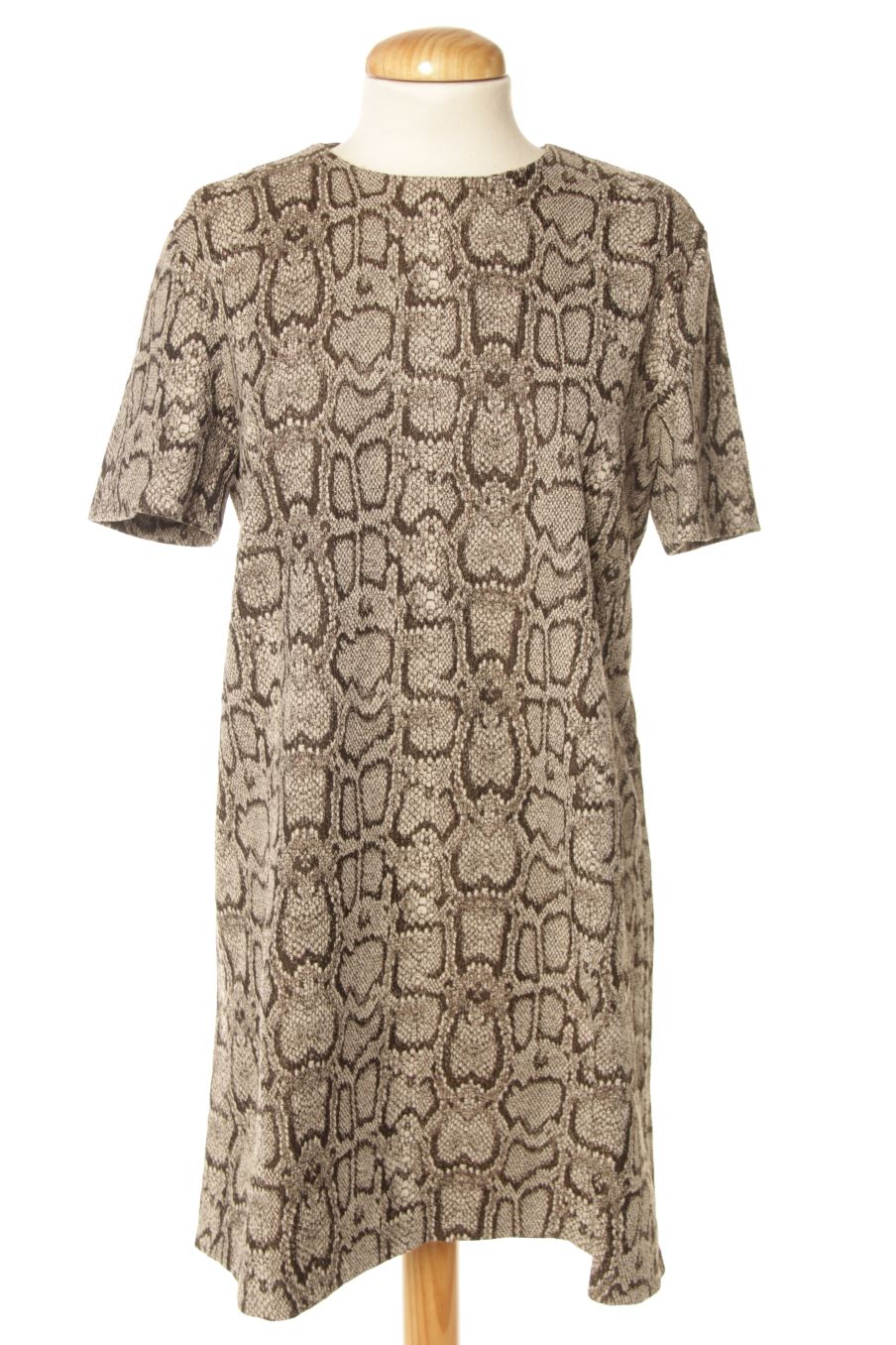 Vestido casual de Zara de la talla S, de color animal print