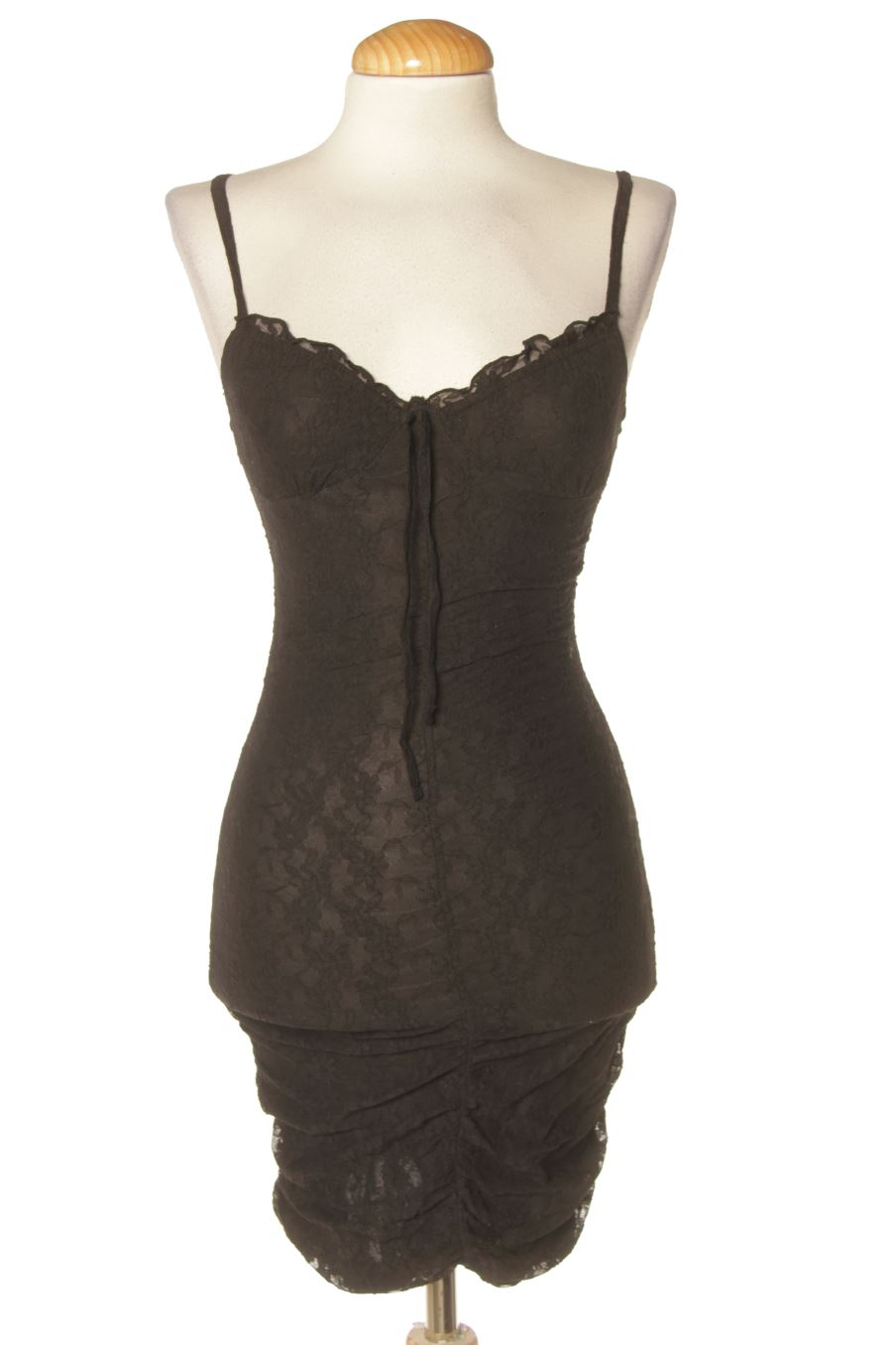 Vestido casual de H&M de la talla XXS, de color negro