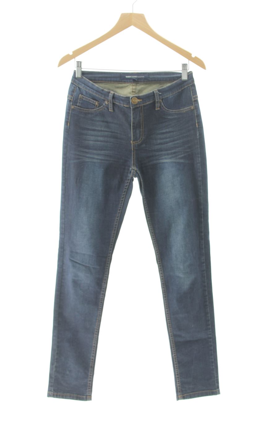 Jeans Geisha de la taille S, de couleur bleu de denim