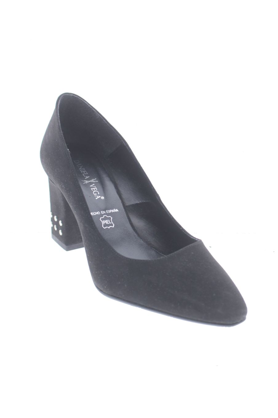 Zapatos de tacon de Daniela Vega de la talla 36, de color nero
