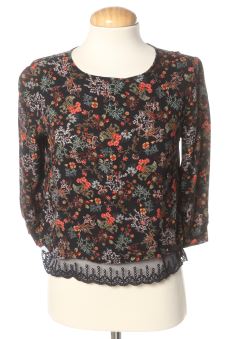 Blusa de manga larga S Bershka, foto 1 de 2
