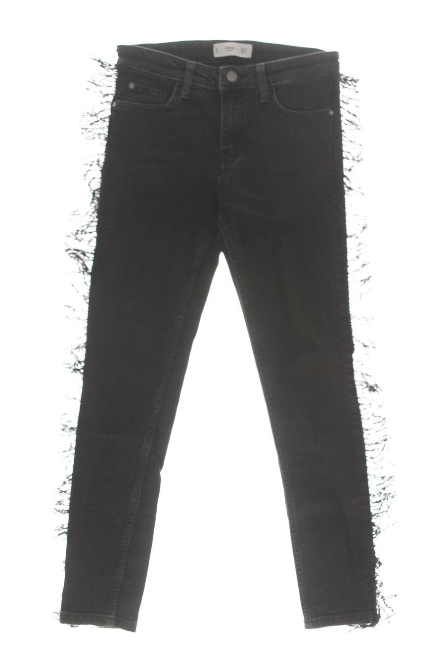 Jeans Mango de la taille 36, de couleur noir de denim