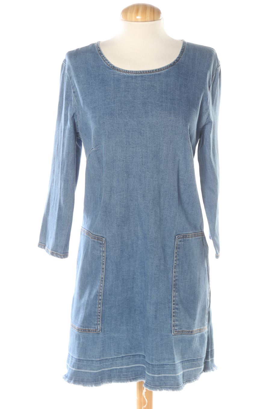 Robe casual Stradivarius de la taille M, de couleur bleu