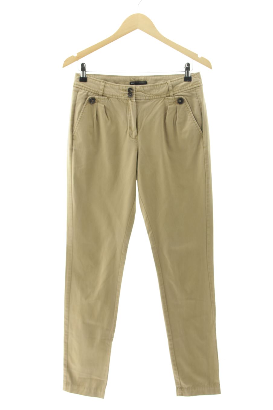 Casual Hose von Mango Größe 36, Farbe Braun, für