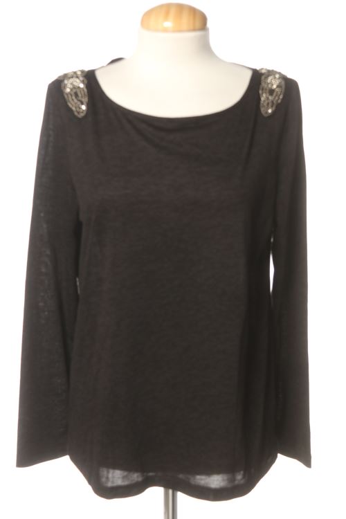Blusa a maniche lunghe