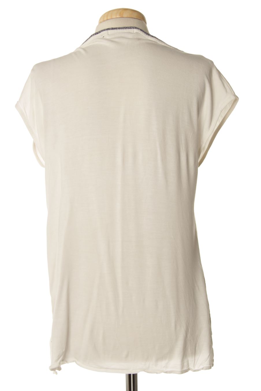 T-shirt Punt roma de la taille S, de couleur blanc