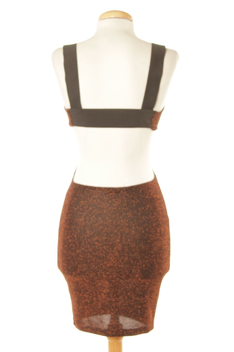 Robe casual Mystic de la taille XS, de couleur marron
