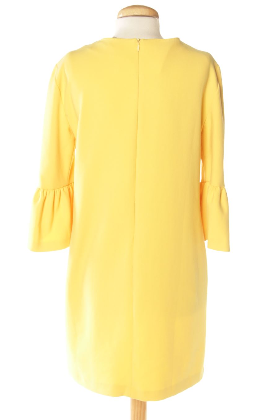 Vestido casual de Zara de la talla S, de color amarillo