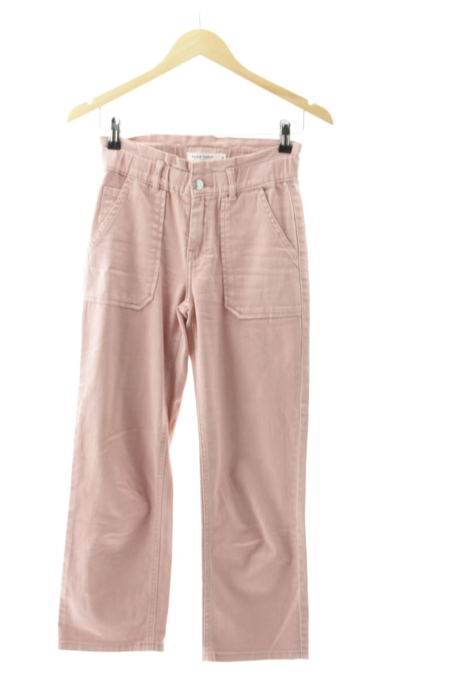 Vaquero de Naf Naf de la talla 34, de color rosa de ropa vaquera