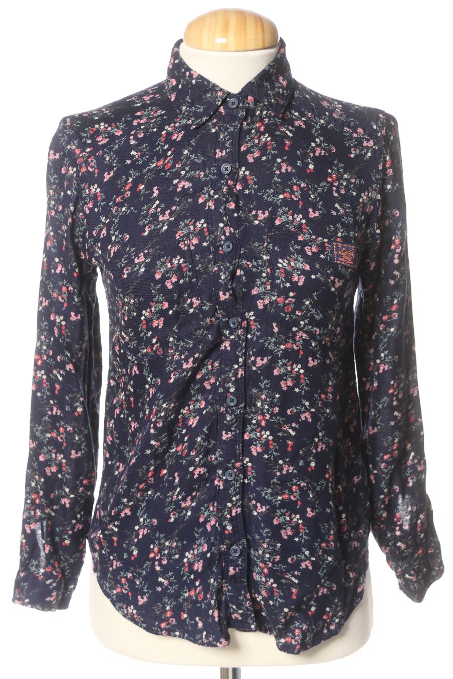 Chemise Superdry de la taille S, de couleur fleurs