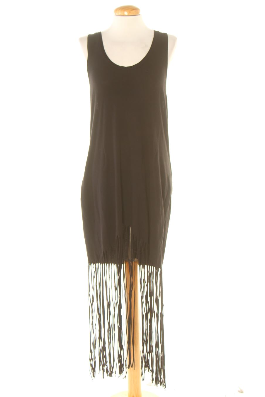 Robe casual Topshop de la taille L, de couleur noir