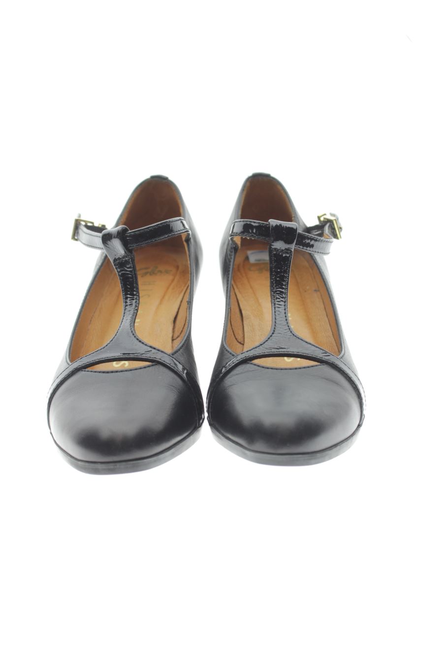 Zapatos de tacon de Hispanitas de la talla 38, de color negro de
