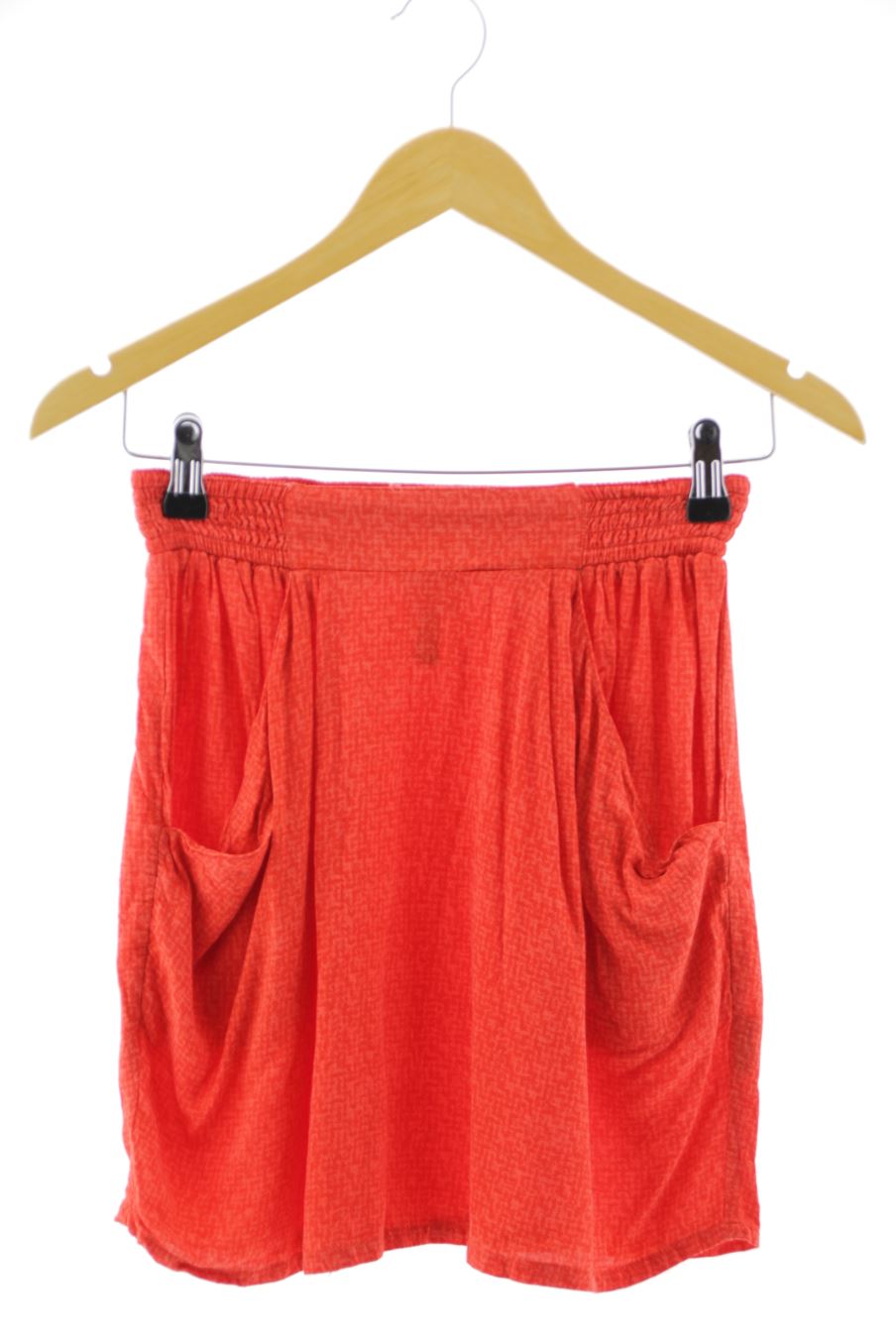 Aufwändiger Rock von H&M Größe 34, Farbe Rot, für
