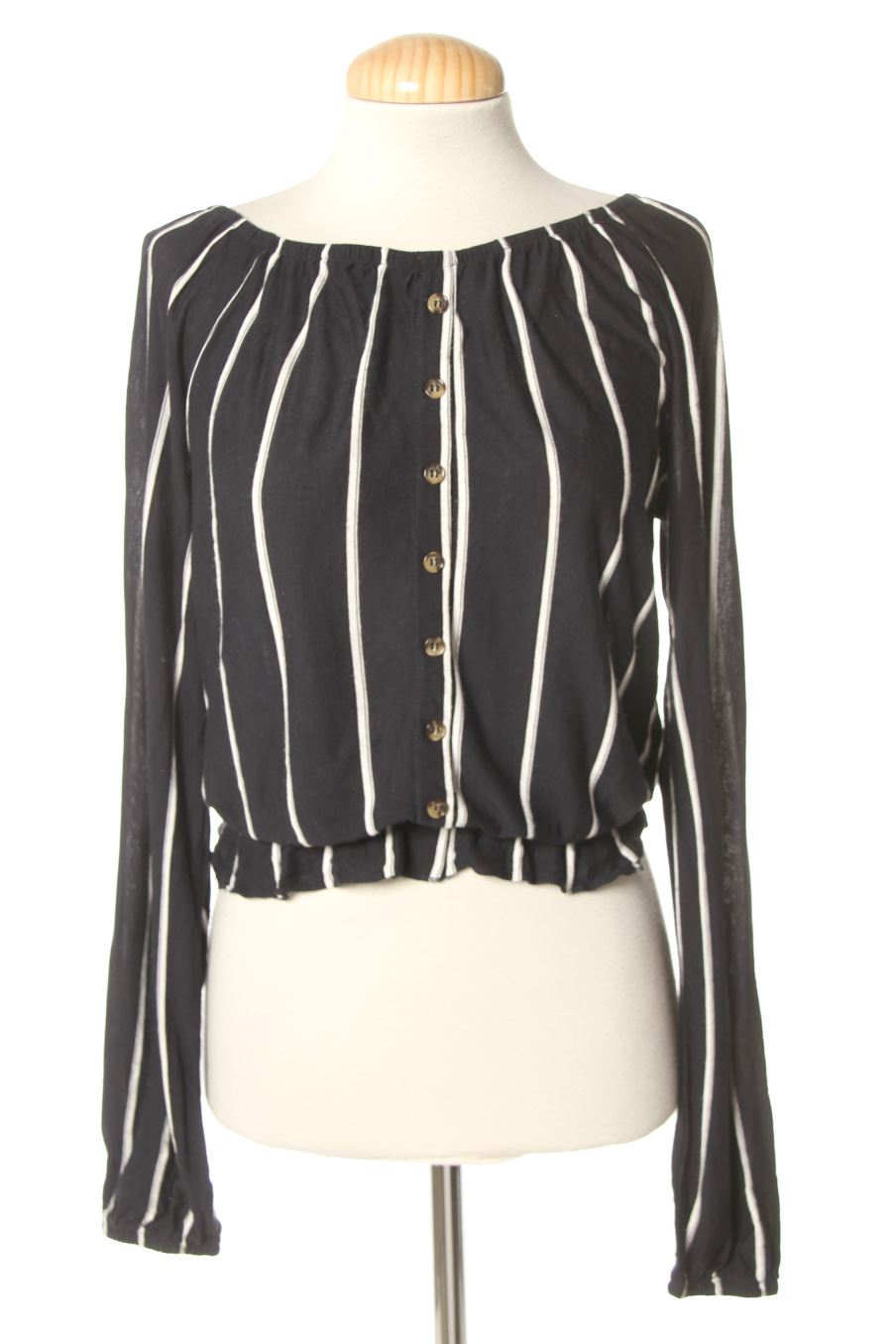 Blusa de manga larga de H&M de la talla S, de color rayas