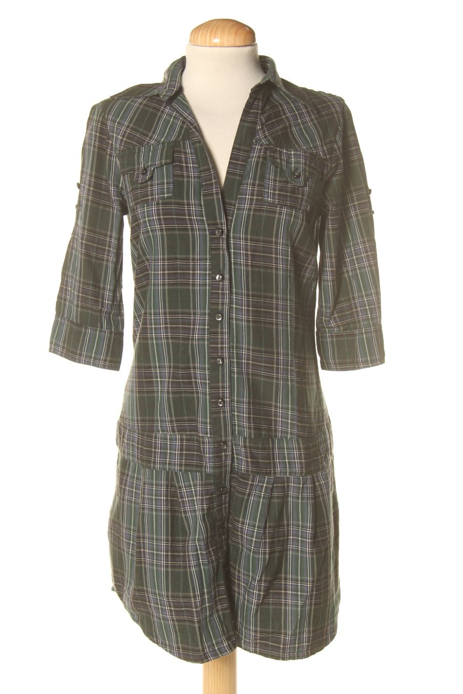 Camisa de Pull & Bear de la talla M, de color cuadros