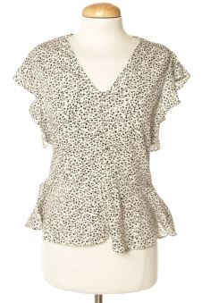 Kurzärmelige Bluse 38 new look