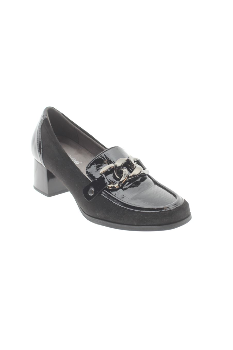 Zapatos de tacon de AMARPIES de la talla 40, de color negro de