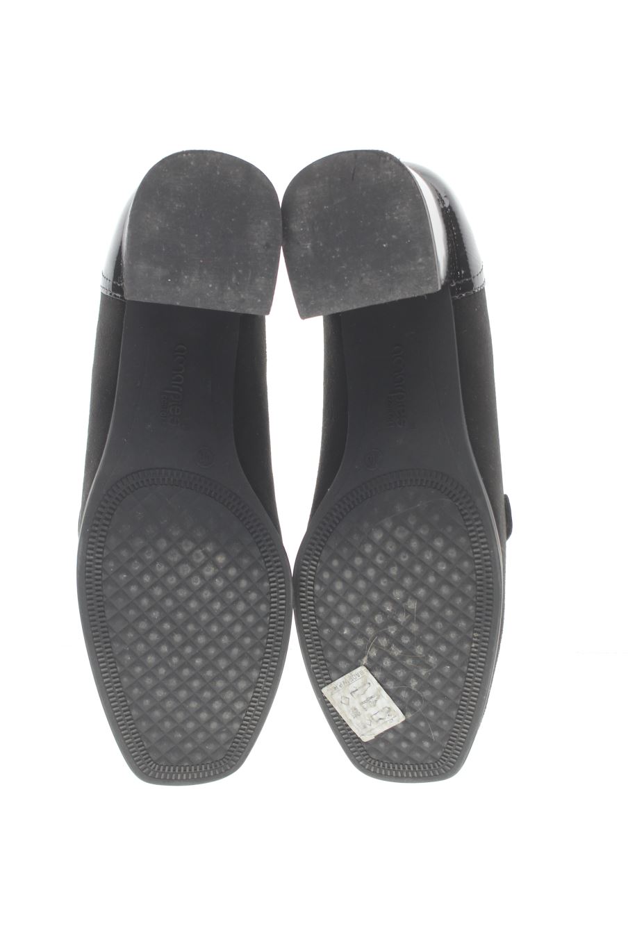 Zapatos de tacon de AMARPIES de la talla 40, de color negro de