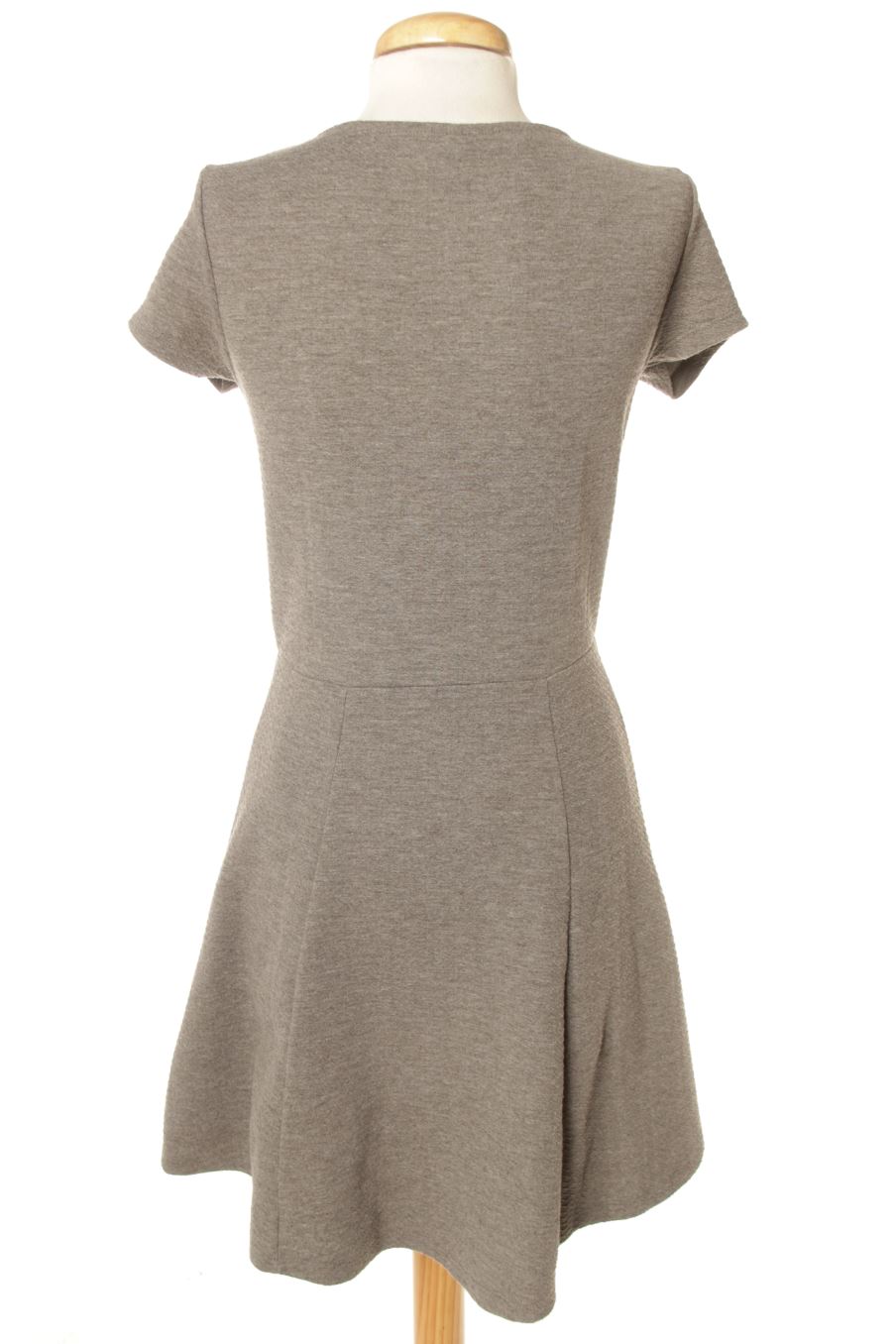Vestido casual de H&M de la talla 34, de color gris