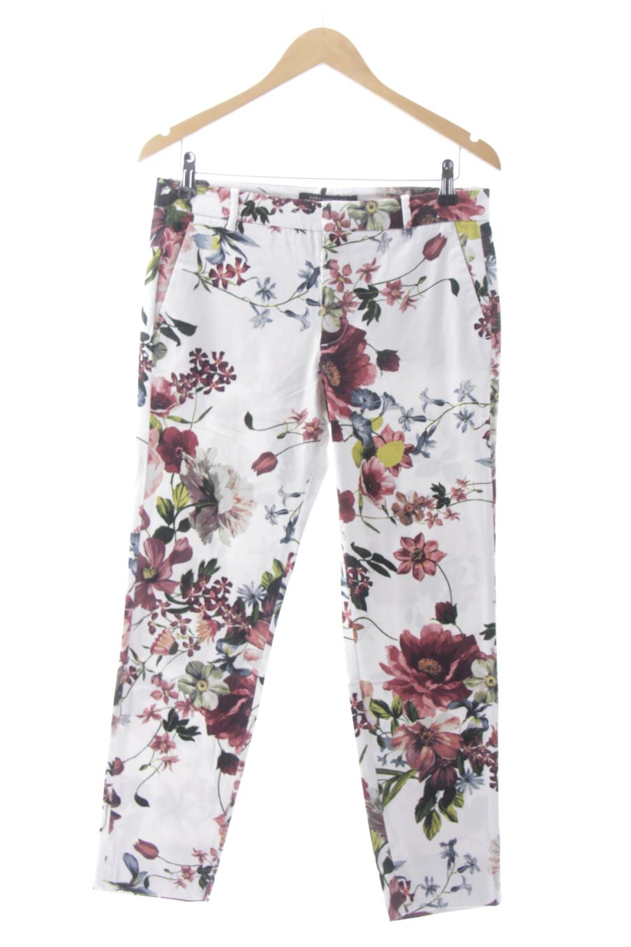 Hotelkalingaashok Pantaloni Della Tuta Zara Pantaloni De Zara De La Talla  38, De Color Fiori
