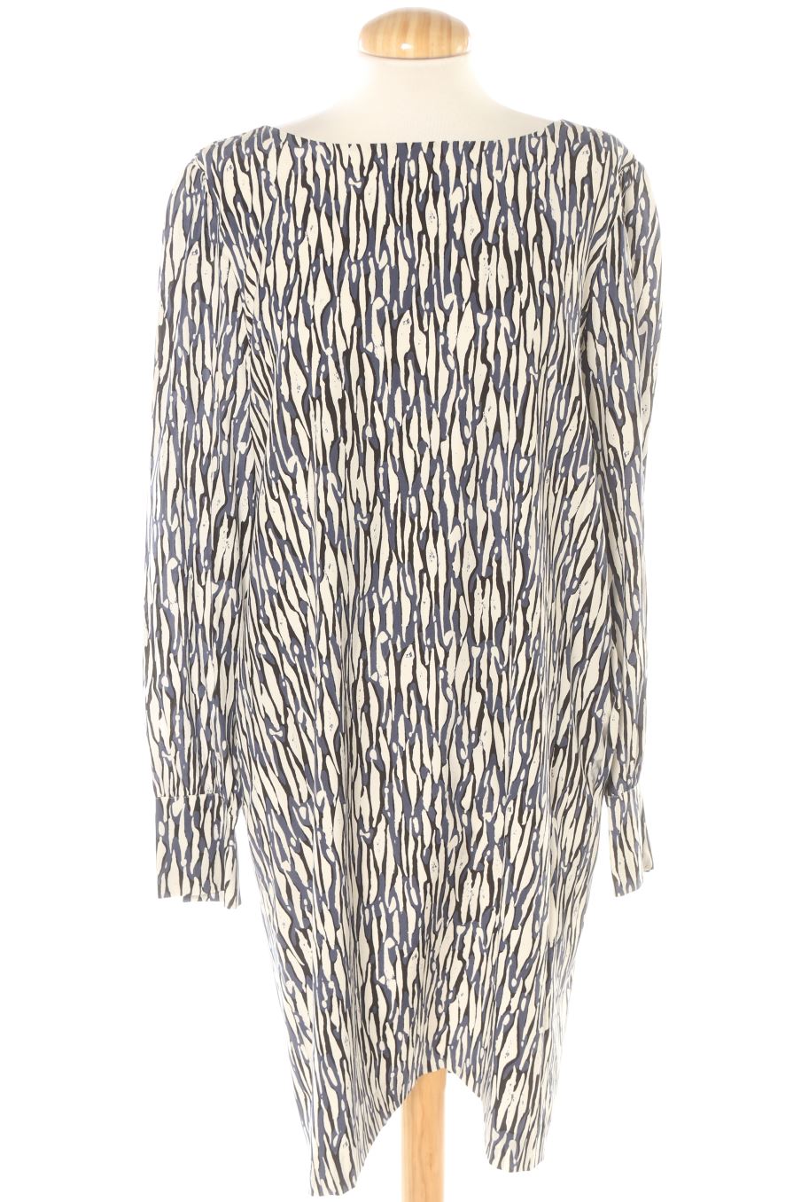Vestido casual de Intropia de la talla 44, de color estampado de seda