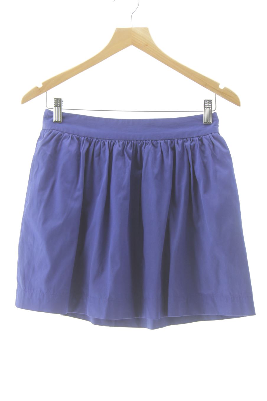 Jupe Stradivarius de la taille 38, de couleur bleu