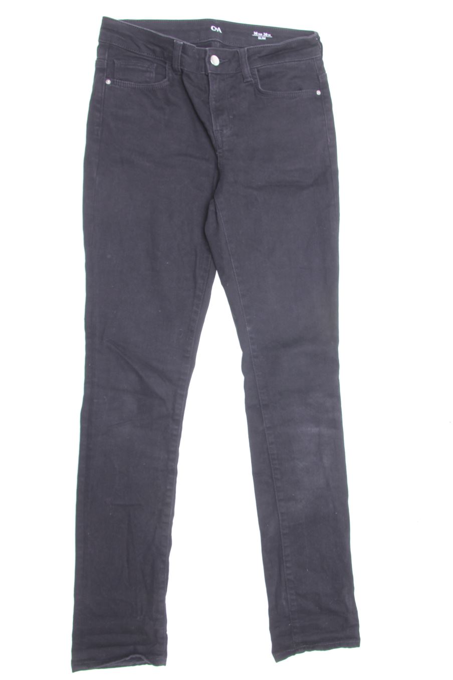 Jeans C&A de la taille 36, de couleur noir de denim
