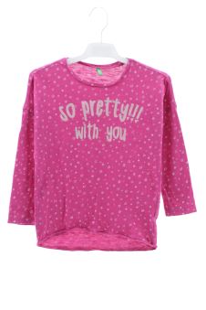 Maglietta a maniche lunghe 4 anni Benetton