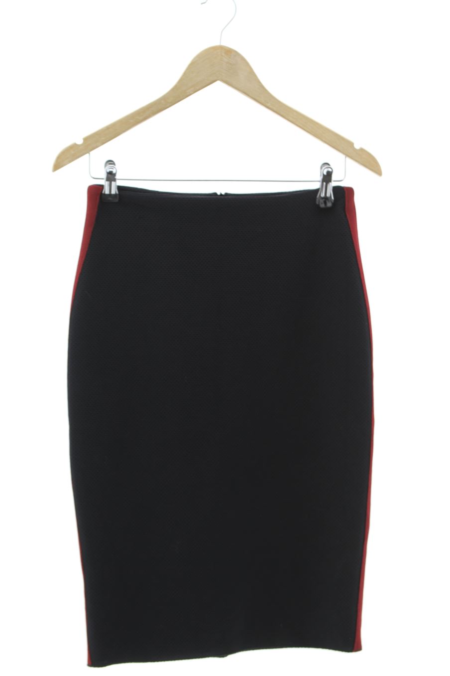 Falda de PERCENTIL de la talla 36, de color negro