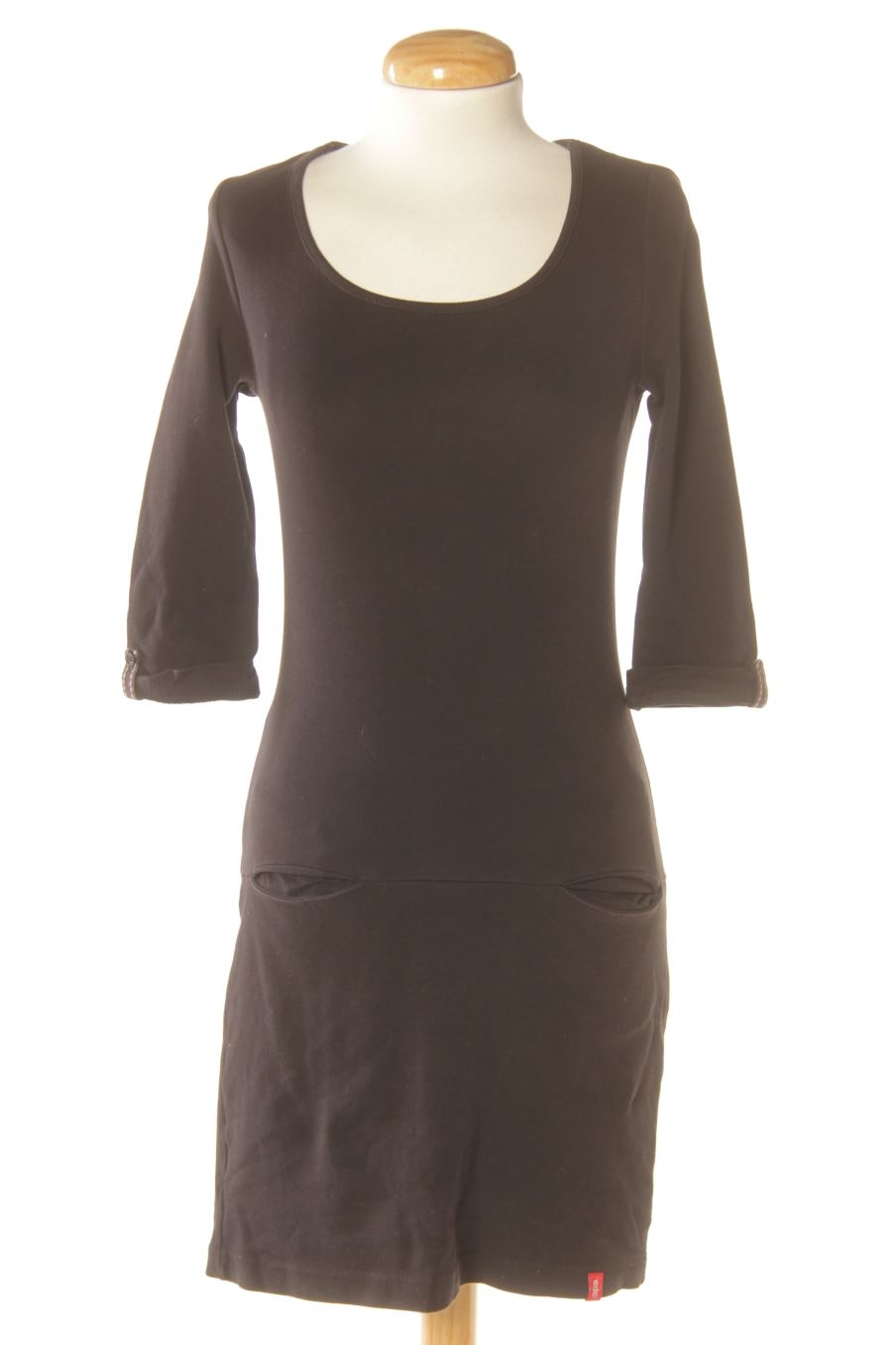 Einfaches Kleid von Edc (ESPRIT) Größe XS, Farbe Schwarz, für