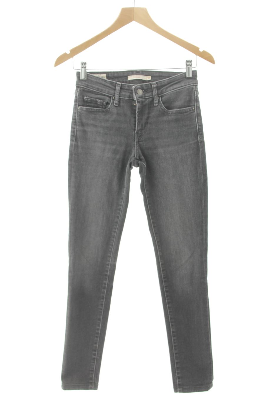 Jeans Levi's de la taille 34, de couleur gris de denim