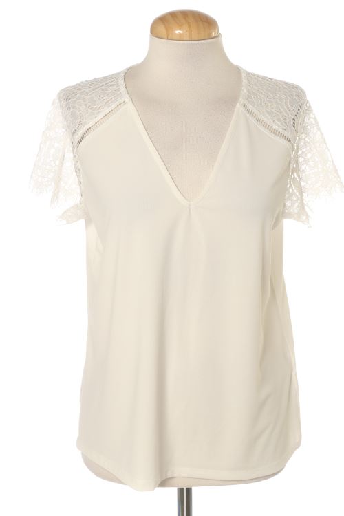 Blusa a maniche corte