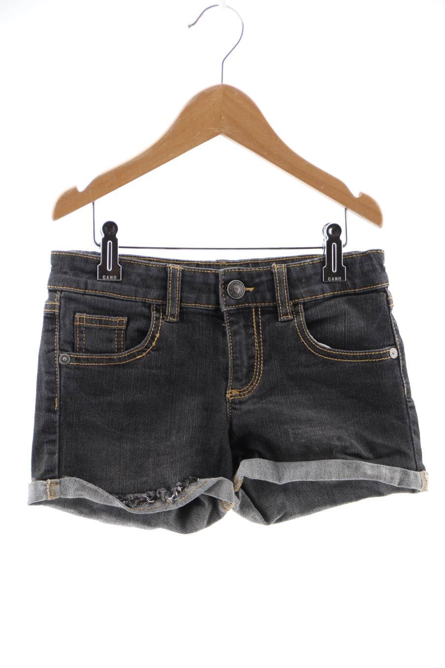 Vaqueros cortos de Benetton de la talla 7 años de denim de segunda mano