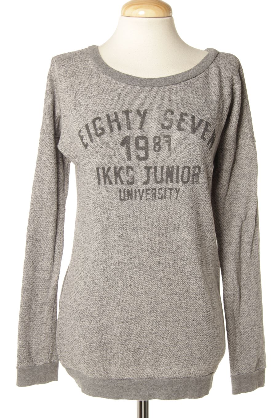 T-shirt à manches longues Ikks de la taille S, de couleur gris