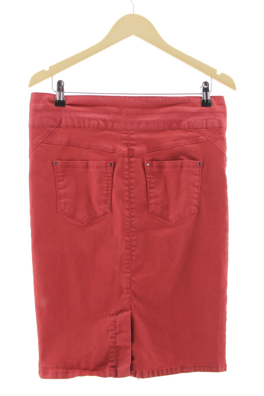 Faldas de Grain de Malice de la talla 42, de color rojo