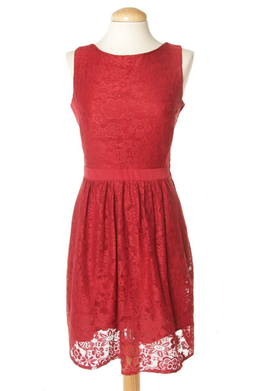 Vestido casual de PERCENTIL de la talla S, de color burdeos