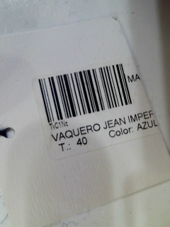Vaquero de Manoush de la talla 40, de color azul de ropa vaquera