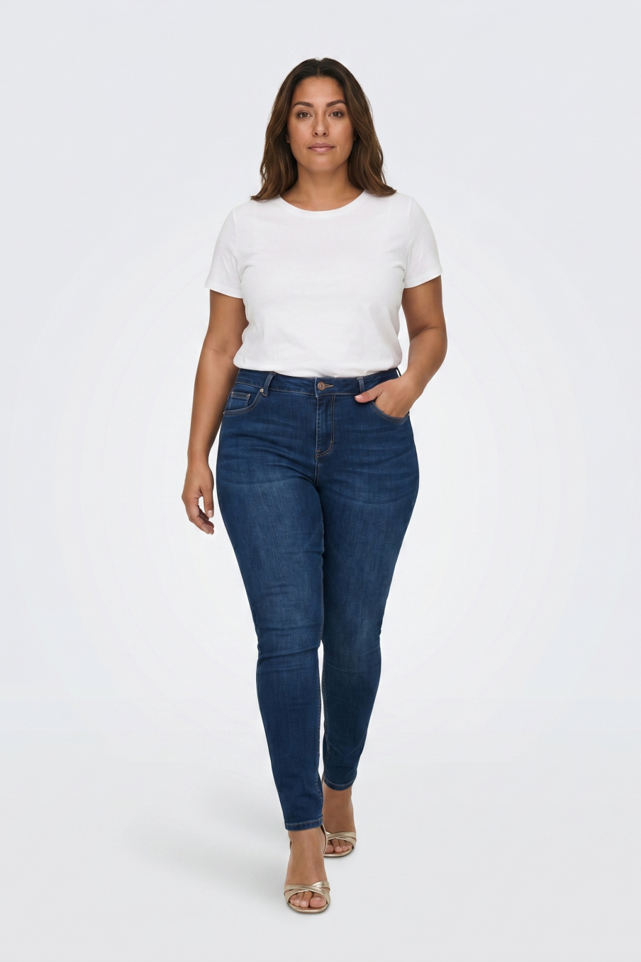Vaquero de Easy wear de la talla 38, de color azul de ropa vaquera