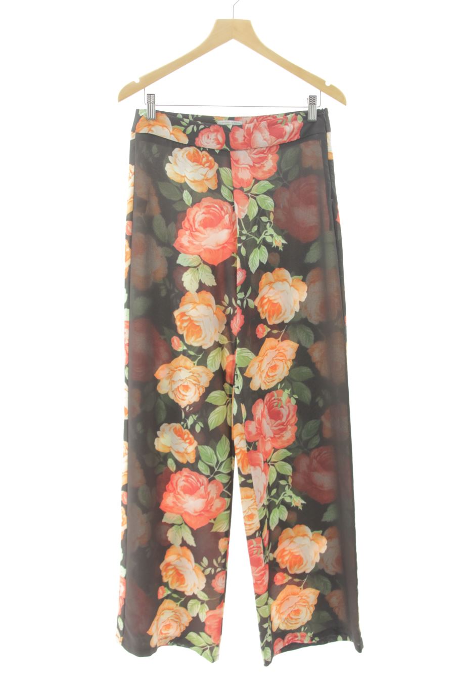Pantalón de Roberto Torretta de la talla 38, de color flores