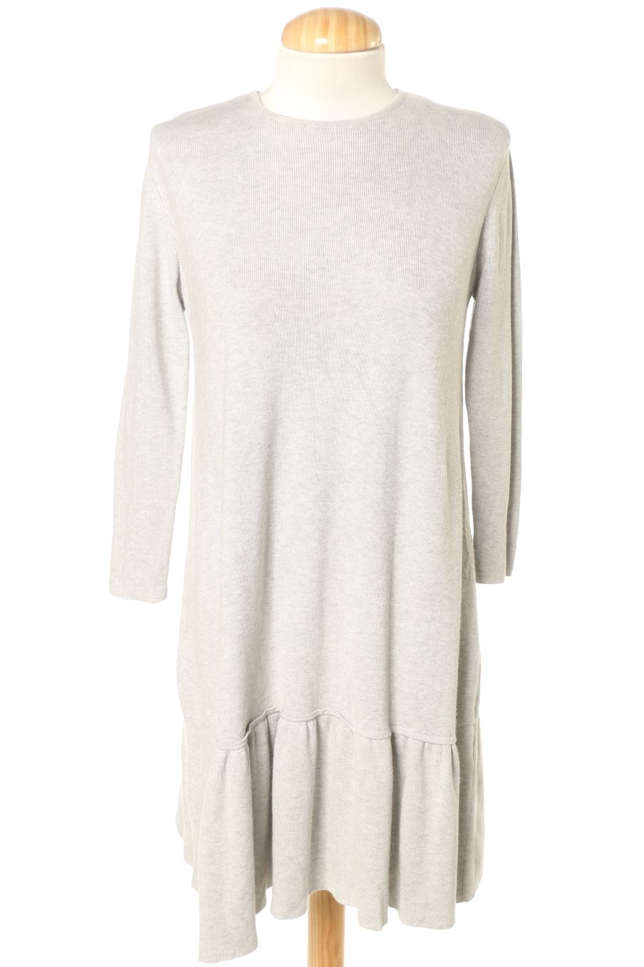 Robe casual Zara de la taille M, de couleur gris