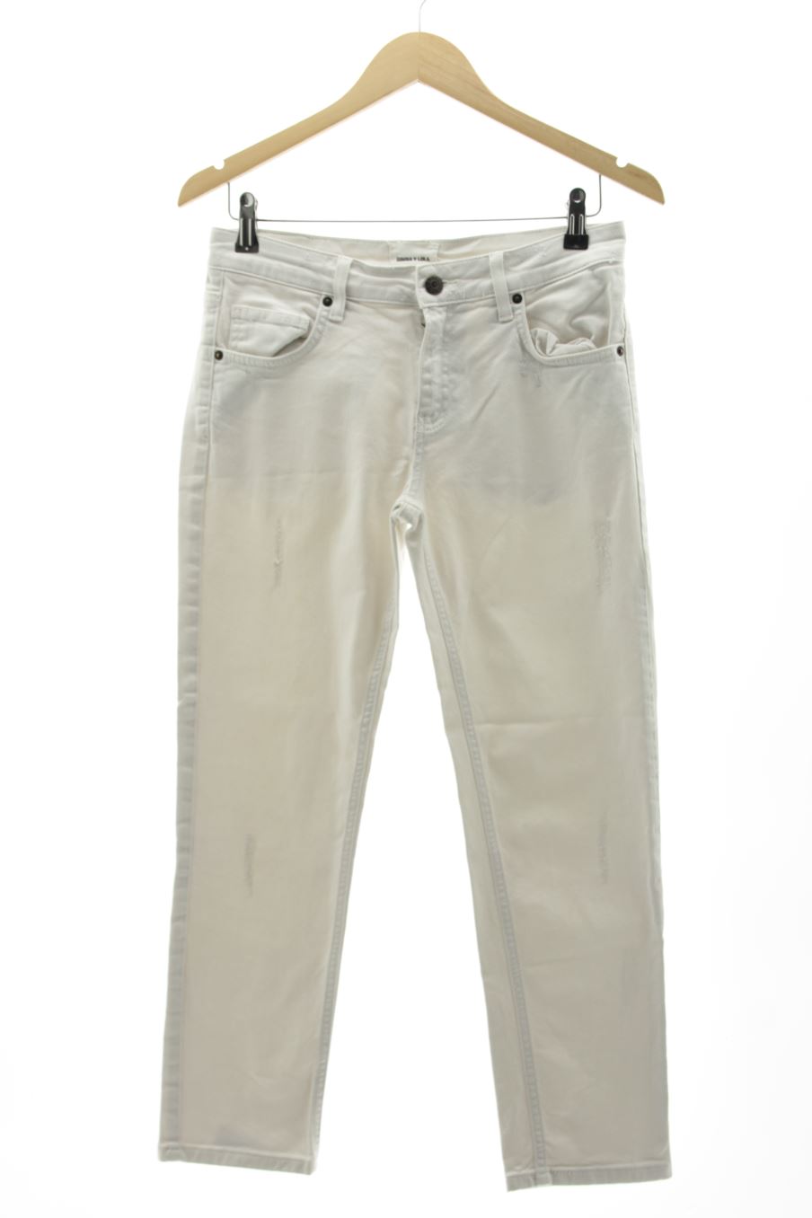 Jeans von BIMBA Y LOLA Größe 36, Farbe Weiss, aus Jeanskleidung für