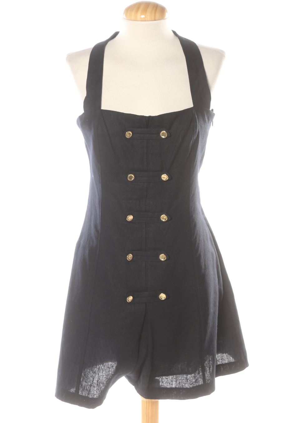 Robe casual Zara de la taille M, de couleur bleu marine