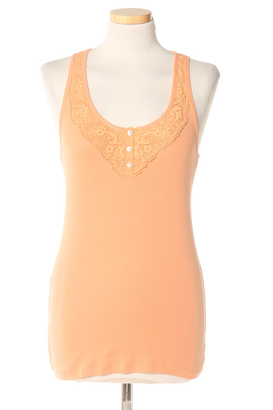 Camiseta sin mangas de SUITEBLANCO de la talla L, de color naranja