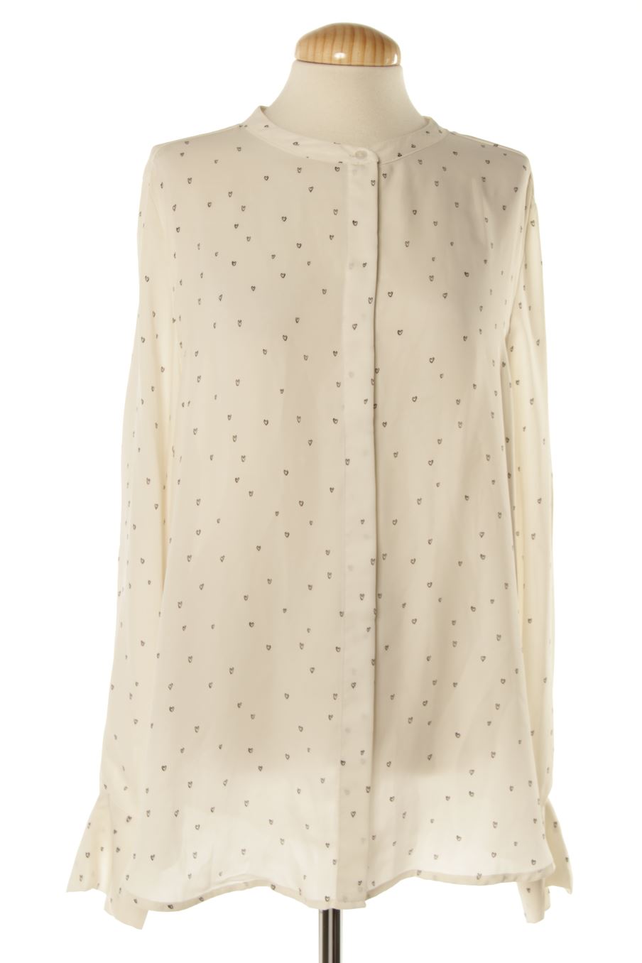 Chemise H&M de la taille 44, de couleur blanc