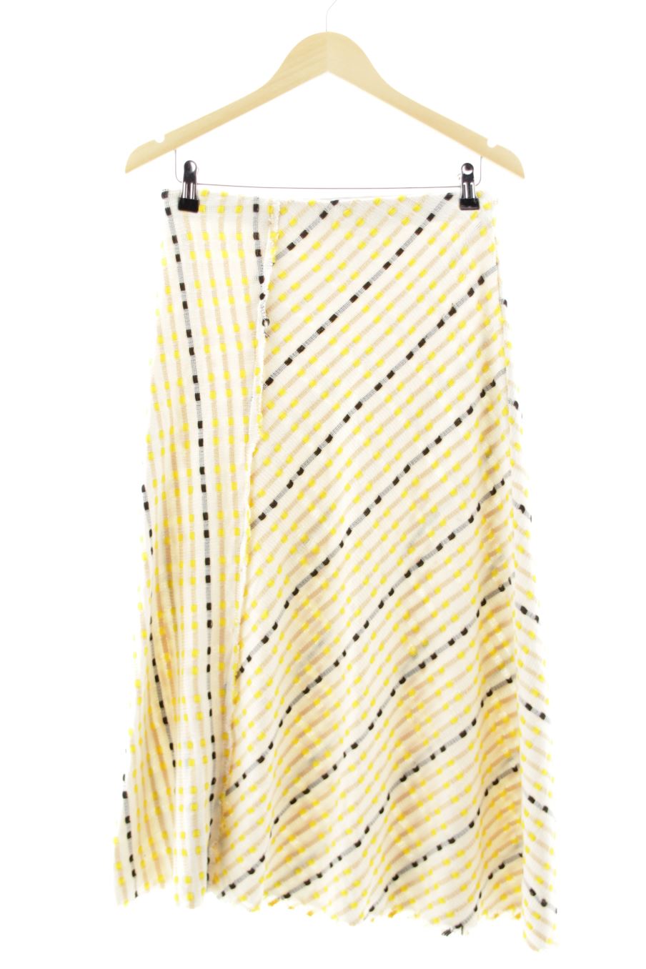 Jupe Zara de la taille M, de couleur jaune