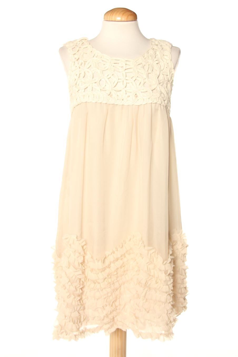 Robe Mia donna de la taille S, de couleur beige