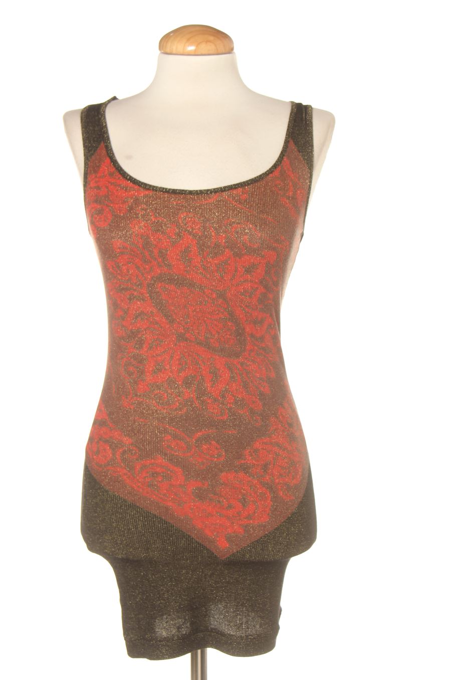 Einfaches Kleid von Custo Barcelona Größe XS, Farbe Aufdruck, für