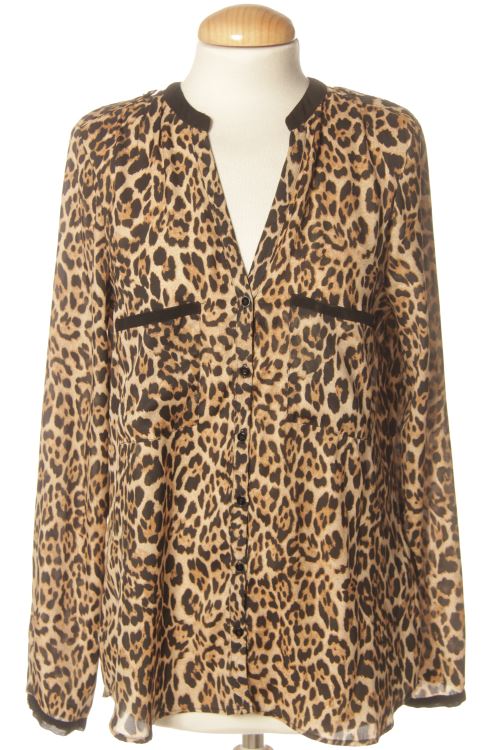 Blusa a maniche lunghe