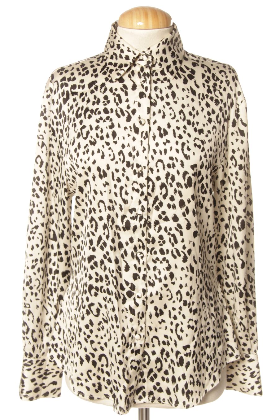 Langärmelige Bluse von Zara Größe XS, Farbe Animal print, für