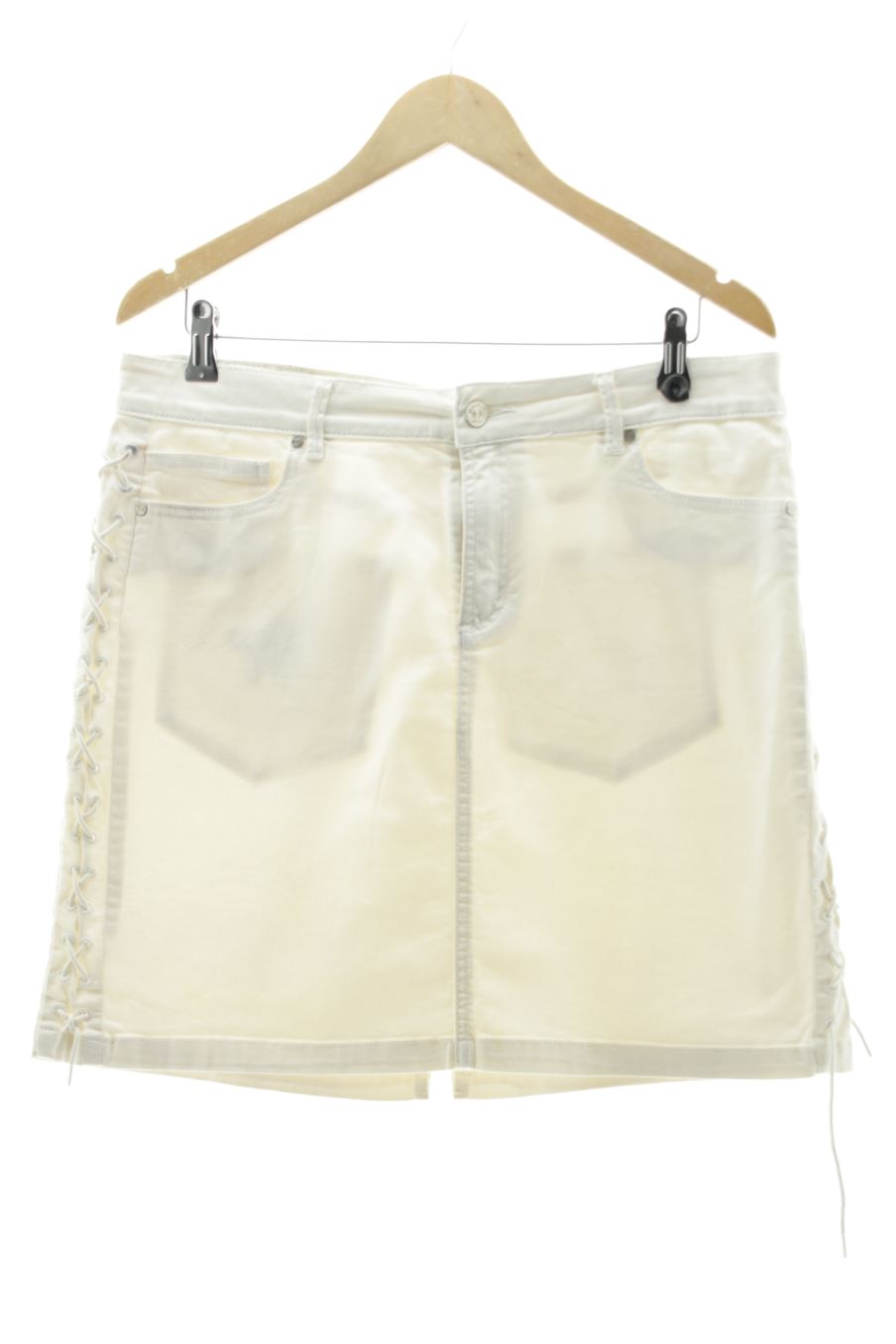 Gonne de Pedro del Hierro de la talla 44, de color bianco